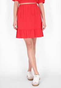 Юбка с воланами