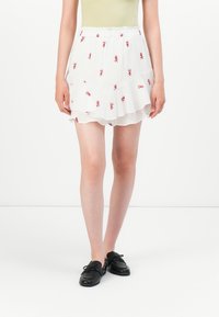 Юбка с воланами