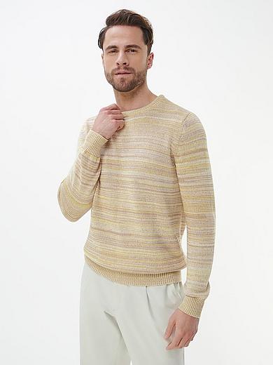 Пуловер с круглым вырезом