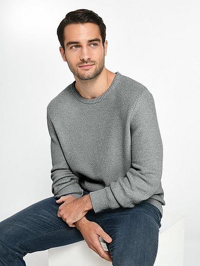 Пуловер с круглым вырезом