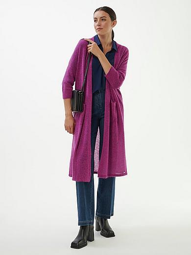 Длинный вязаный кардиган Длинный вязаный кардиган