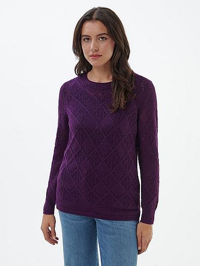 Пуловер с круглым вырезом Пуловер с круглым вырезом