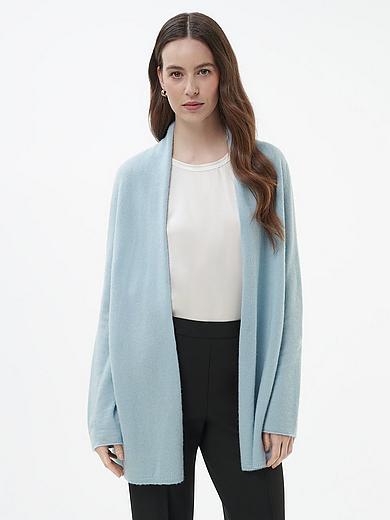 Длинная вязаная кофта Длинная вязаная кофта