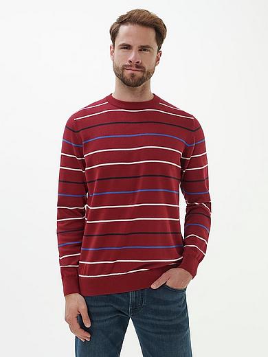 Пуловер с круглым вырезом