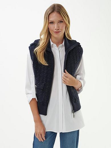 Вязаная жилетка Вязаная жилетка