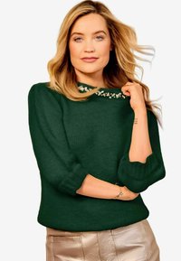 Пуловер с рукавом три четверти