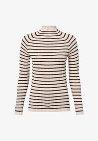 Пуловер в полоску