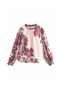 Атласная блузка