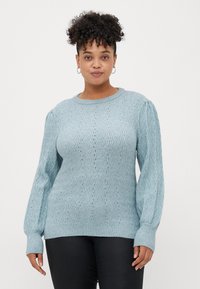 Длинный пуловер