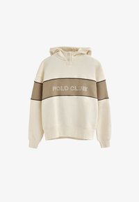 Пуловер с капюшоном