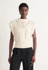 Пуловер без рукавов