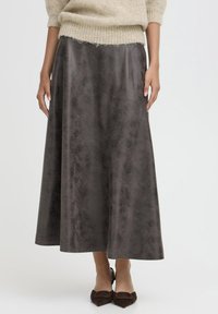 Кожаная юбка