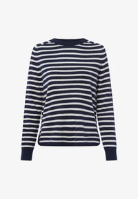 Пуловер в полоску