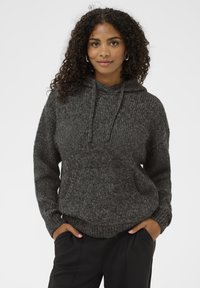 Пуловер с капюшоном