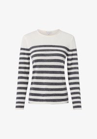 Пуловер в полоску