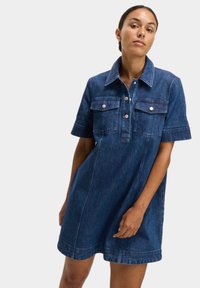 Джинсовое платье Джинсовое платье