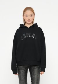 Пуловер с капюшоном