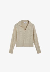 Пуловер с вырезом V