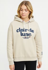 Пуловер с капюшоном