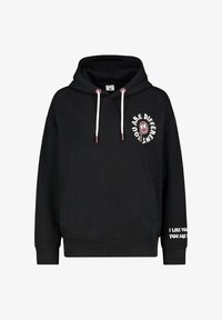 Пуловер с капюшоном