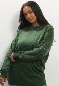 Длинный пуловер