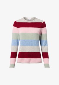 Пуловер в полоску