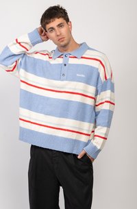 Пуловер с воротником поло Пуловер с воротником поло