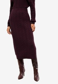 Вязаная юбка