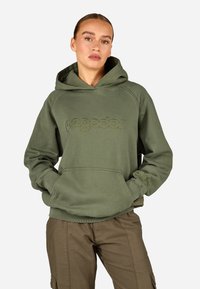 Пуловер с капюшоном