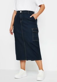 Юбка с накладными карманами Юбка с накладными карманами