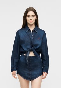 Джинсовое платье