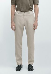 Льняные брюки