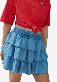 Юбка с воланами