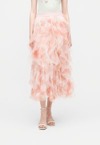 Юбка с воланами