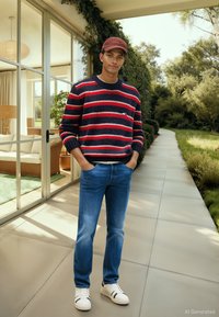 Узкие джинсы