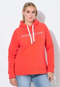 Пуловер с капюшоном