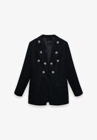 Блейзер с накладными карманами Блейзер с накладными карманами