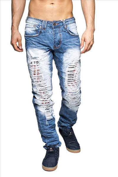 Прямые мужские джинсы "Destroyed Jeans New York"